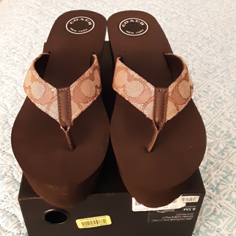 Coach Sandals  - NWOT